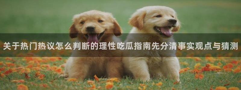 51吃瓜每日热点:关于热门热议怎么判断的理性吃瓜指南先分清事实观点与猜测